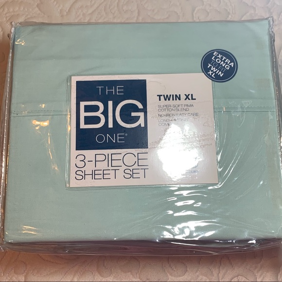 The Big One Other - The big one light teal color XL twin set
